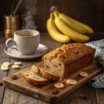 Moist Banana Bread Freshly Baked